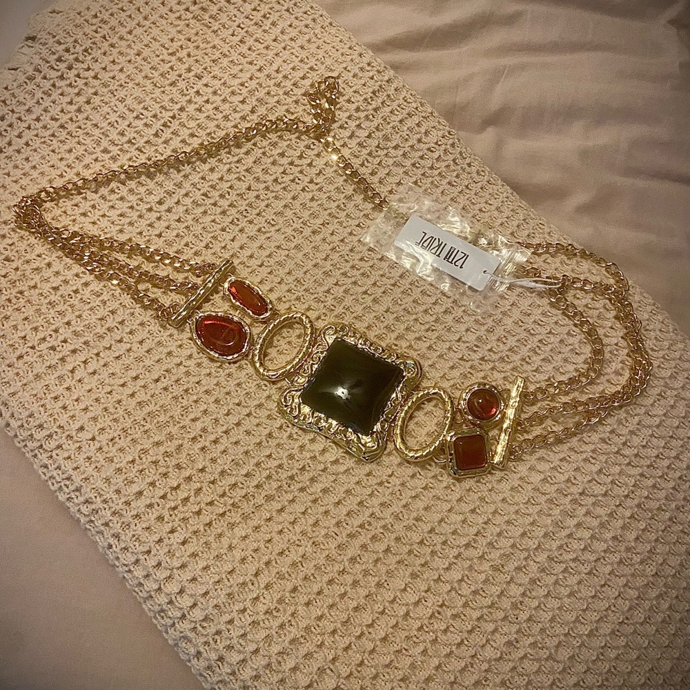 12th Tribe stone chain belt